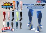 NHS COMPRESSION FLIGHT SOCK TRAVEL ANTI SWELLING FATIGUE SPORT SUPPORT STOCKINGS