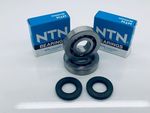 NTN Piaggio NRG 50 Power DD LC 2007-17 Mains Crank Bearings and Seals