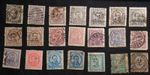 1880-1887 King Luiz Portugal Stamps