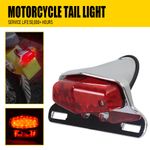 LED Motorcycle Tail Lamp Red Light Fits For Honda Yamaha Suzuki Universal 12-24V