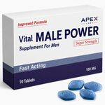 Vital MALE POWER - Sex Pills for Men - Long Lasting - 100 % Strength - UK