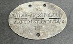 WW2 Original German SS Identity Disc Dog Tag
