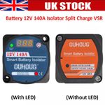 Voltage Sensitive Relay Dual Battery 12V 140A Isolator Split Charge VSR 2 Styles