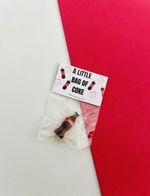 Joke Funny Gift  "Little bag of Coke" Secret Santa Prank gift Birthday