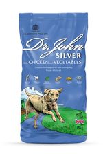 Dr John Silver Dry Dog Food 15kg Chicken & Vegetables Working Adult Dogs