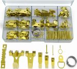 220pcs Picture Hanging Kit Set Hooks Nails Wire Photo Frame Mirror Wall Art