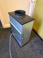 TWO: Vectaire MBOX125/2DC 125mm Inline Extractor Fan 230V 99W Timer 2-Speed
