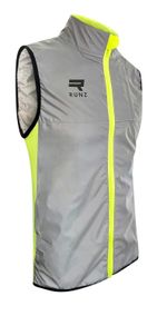 RUNZ Reflective Running Gilet Cycling Running Hi Vis Vest Cycling High