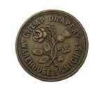 Belfast 19th c. farthing token Mackenzie & McMullen Scotch House silks W# 5560