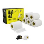 6 ROLLS - SPORTTAPE Tear EAB - 3 Sizes - Rugby Lifting, Finger & Wrist Tape