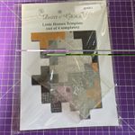 Daisy And Grace - Quilt As You Go - little house Template (set of 4). NEW