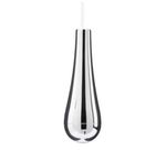 Luxury Chrome Teardrop Light Cord Pull Bathroom Kitchen Includes 1m White Cord