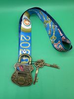 Run Winner Running Marathon Award Medal Rin The Year 2020 Lock With Keys