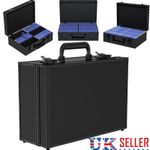 6 Slots Graded Card Case Box for 600+ 35PT 3"x4" Toploaders Trading Sports Cards
