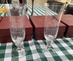Northern Belle VSOE Branded Champagne Glasses X2 orient express 