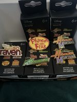 Disney Loungefly Glitter Mystery Pin - Phineas and Ferb, Hannah Montana & More