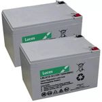 2 x 12v12ah  22ah 24 33ah 40ah 50ah 55ah 75ah PRIDE MOBILITY SCOOTER BATTERIES