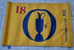 Ryan Fox Signed The 154th Open Royal Birkdale Golf Flag With COA & Photo Proof