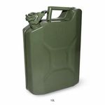 Metal Jerry Can 10L Heavy Duty Steel Portable Petrol Diesel Storage Container