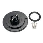 Black Keyless Fuel Gas Tank Cap FIT Suzuki SV650 SV650S SV1000 SV1000S 2003-2013