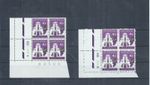 South Africa stamps.  1969 2 1/2c definitive control blocks MNH SG 286   (AX557)