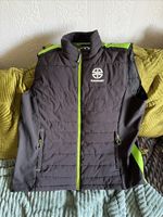Kawasaki Sports 2023 Mens Bodywarmer Gilet Black Green Genuine 3XL New