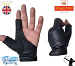 Archery Leather Shooting 2 Finger Gloves Long Bow Traditional sports.