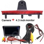 Reverse Camera For Ford Transit MK8 Brake Light Rear Fit AHD HD With Monitor