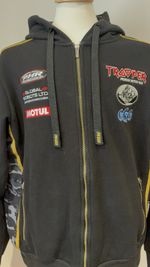 Hicky 666 Peter Hickman Trooper Zip-Up Hoodie Black/Gold XXL Superbikes