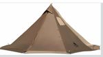 OneTigris SMOKEY HUT Hot Tent Teepee Stove Jack Detachable Floor Brown