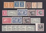 Greece Stamps 1886 - 1933 inc Duplication MM. Some Forgeries?? Cat approx £400?