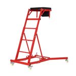 Adjustable Automotive Creeper with Locking Wheels, Heavy Duty 400LB Capacity