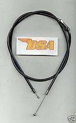 BSA Throttle Cable 34" outer 65-8813 for BSA B31 B32 B33 B34 1957+ 1/8"barnipple