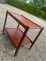 Vintage Mid Century Teak Drinks Trolley Serving Cart Bar Trolley Danish MCM