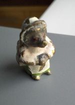 Miniature 15mm Beatrix Potter Cold Painted Bronze Mrs Tiggywinkle Hedgehog