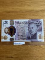 King Charles £20 POUNDS £20 NOTE UNCIRCULATED BANK of ENGLAND Protective Sleeve.