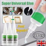 3 x Welding High-Strength Oily Glue, Jue Fish Glue Universal Super Glue Gel 50g