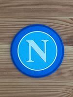 Serie A Scudetto Napoli Silicon Iron On Player Size Patch Badge