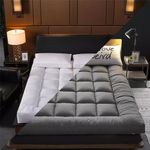 4" Inch Deep Luxury Soft Hotel Quality Microfiber Mattress Topper All Sizes 10cm