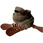 Elasticated Retro Braces with Pu Leather Button Suspenders Formal Wear Y-shaped