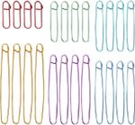 24 Pcs Stitch Holder Set, Knitting Accessories, Stitch Holders for Knitting, Cro