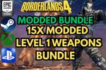Borderlands 4 LEVEL 1 | 15x Modded Weapons Bundle | Modded Gear | Vex 
