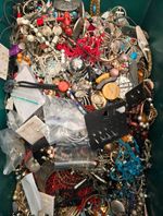 1kg Large Mixed Lot Costume Jewellery, Multicoloured Earrings & Necklaces