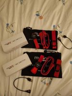 2 X Myzone MZ-SWITCH Heart Rate Monitor Kit w/ Chest Strap, Wrist Strap, Pouch