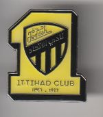 Ittihad Club ( Saudi Arabia ) - lapel badge butterfly fitting