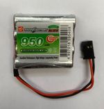 Rechargeable Battery Pack 4.8v 950mAh Nimh AAA LSD Flat Futaba RX Vapextech UK