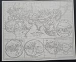 Antique 1855 Map - World Known to Ancients - Homer Herodotus Hecataeus - Spruner