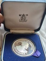 Extremely rare Royal Mint King Moshoeshoe l 1980 fine silver 50 maloti coin 