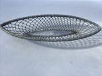Heal’s Metal Basket Decorative Designer Storage Large Contemporary 26l x 23w cm