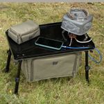 Bivvy Table Organiser Station Aluminum With Carry Bag Ex Display